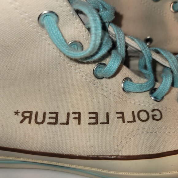 Converse Golf Le Fleur Hi Top Sneakers M-11, W-13 EUC Tyler the Creator - Picture 4 of 16